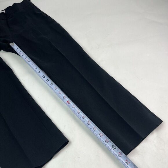 IRO Moore Black Dress Pants 6 Straight Leg Crop Capsule Minimalist Academia 38 - Picture 9 of 13